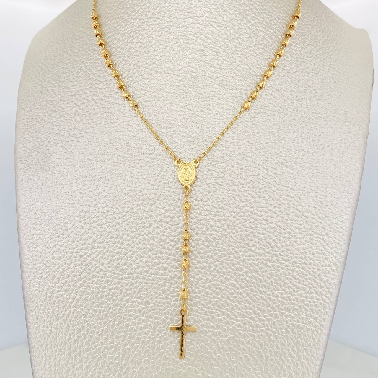 Rosario Virgen Milagrosa 5.85 g / 52.5 cm / 3 mm Oro Amarillo 18K