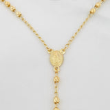 Rosario Virgen Milagrosa 5.75 g / 52.5 cm / 3 mm Oro Amarillo 18K