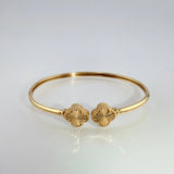 Pulso Aro Trebol 6.4gr / 17cm / 3mm Oro Amarillo Nac.Esp. 18K *