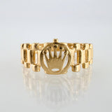 Anillo Correa Corona 2.35gr / T6 1/2 / Oro Amarillo 18K *