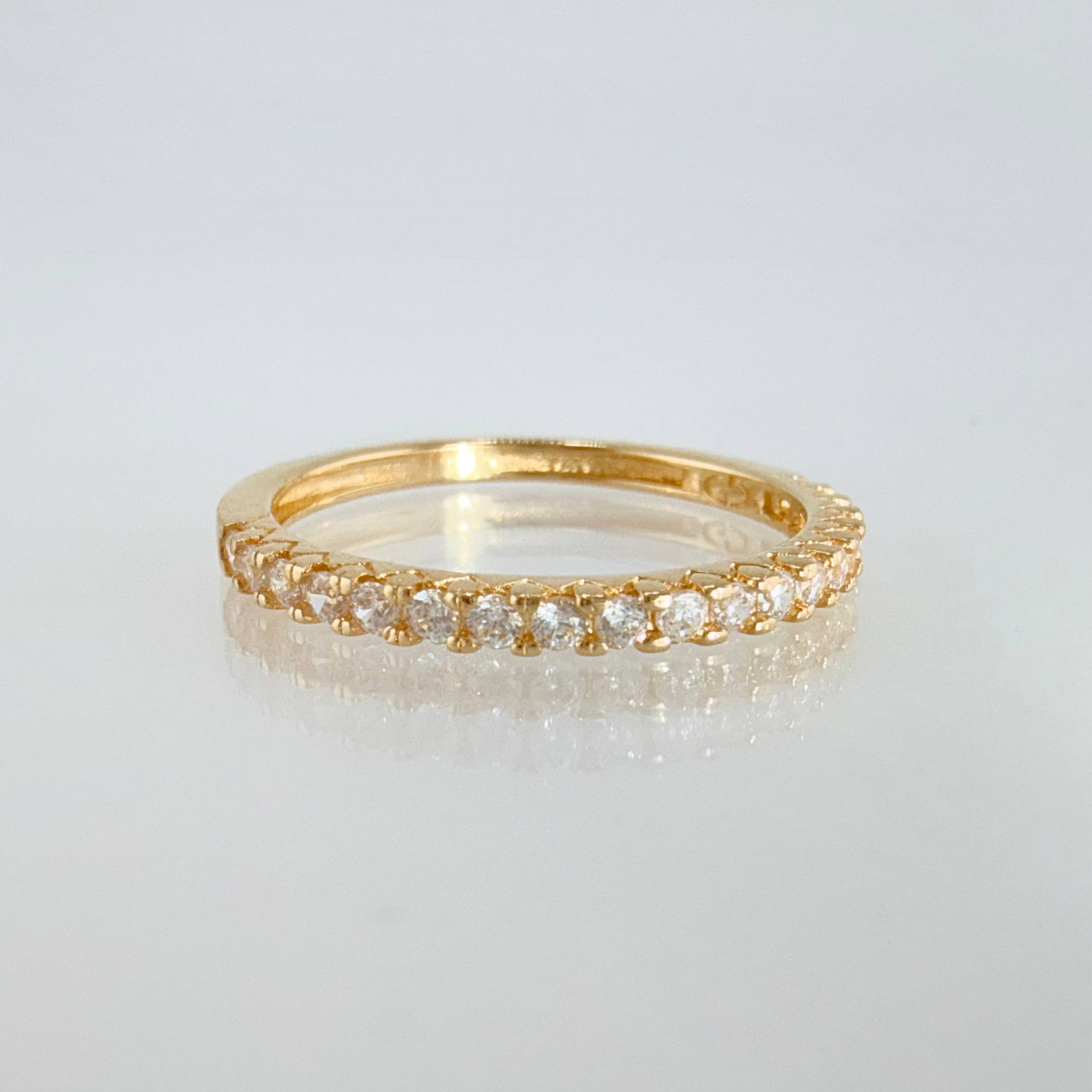 Anillo Churumbela 1.9gr / T6 3/4 / Oro Amarillo 18K *