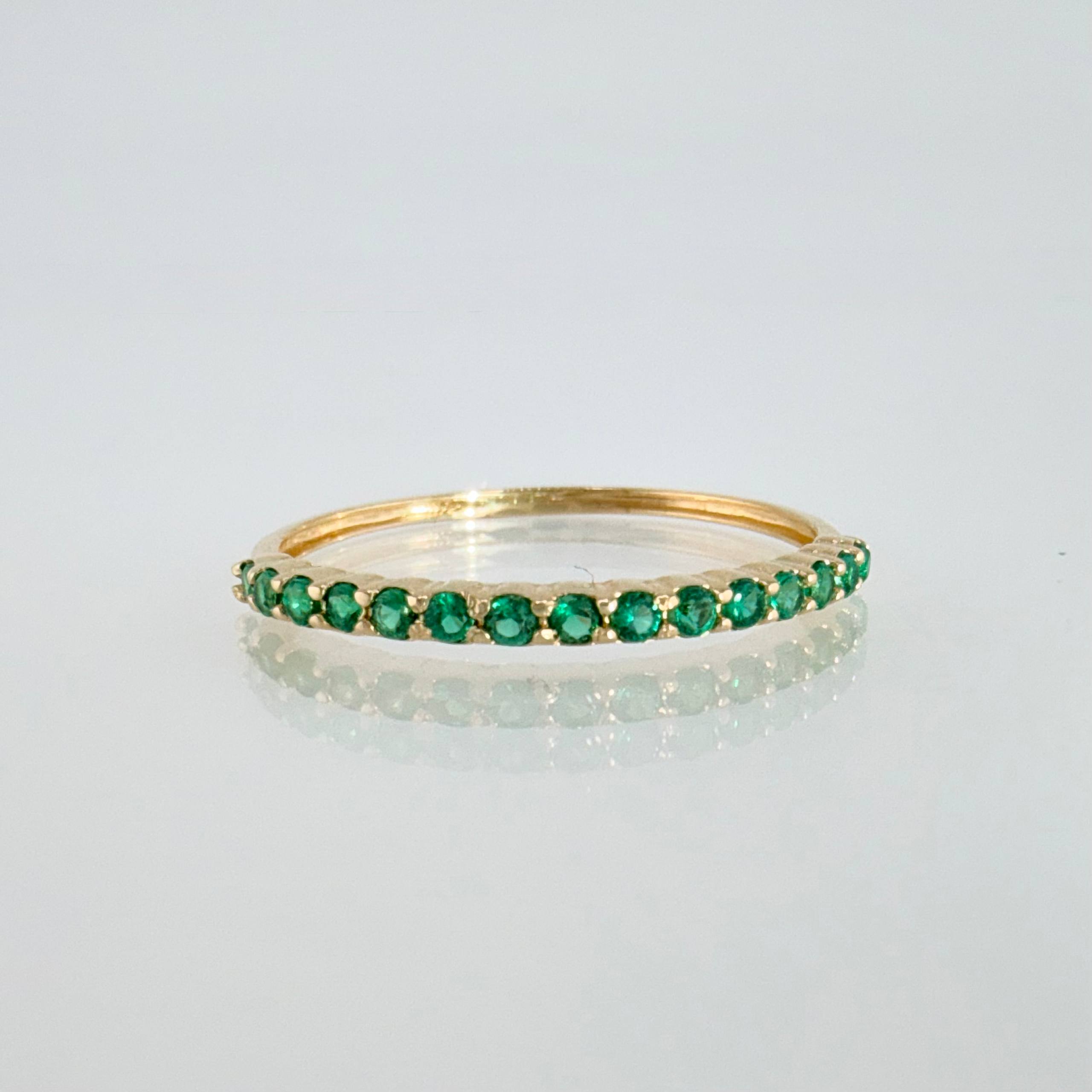 Anillo Churumbela 0.9gr / T7 1/4 / Oro Amarillo 18K ©