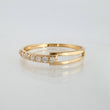 Anillo Carril Hueco 0.9gr / T6 / Oro Amarillo 18K ©