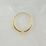 Anillo Solitario 1.15gr / T7 1/4 / Oro Amarillo 18K *