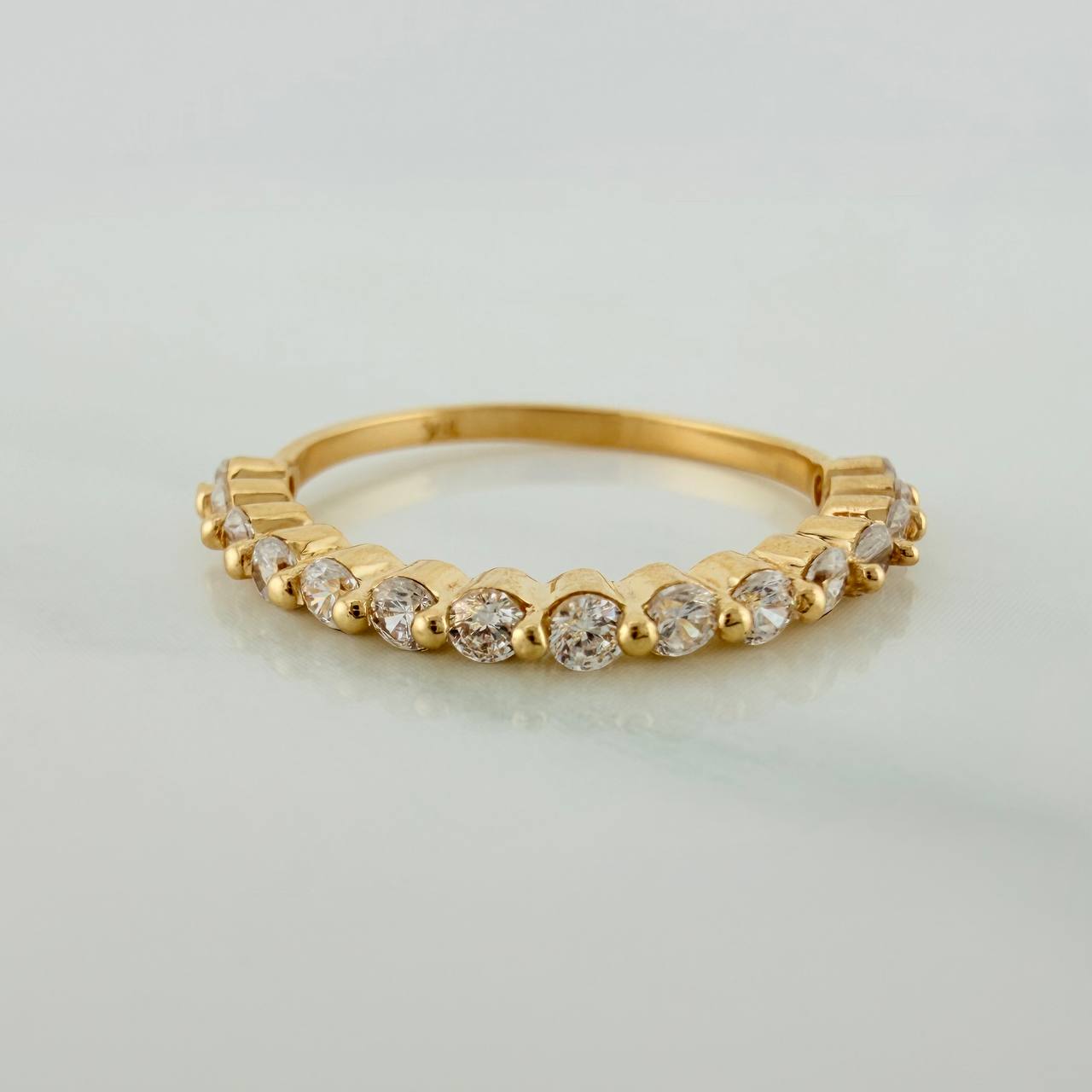 Anillo Churumbela 1.8gr / T6 3/4 / 2.1cm / Oro Amarillo 18K $