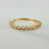 Anillo Churumbela 1.8gr / T6 3/4 / 2.1cm / Oro Amarillo 18K $