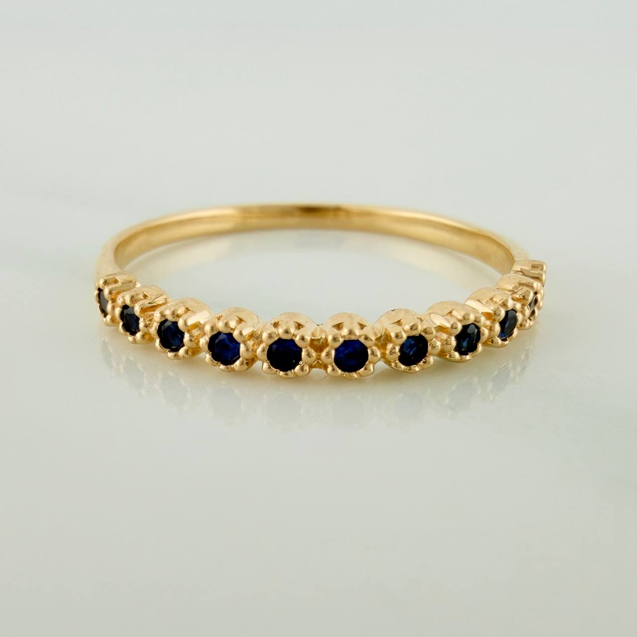 Anillo Churumbela 1.55gr / T7 3/4 / 2.2cm / Oro Amarillo 18K $