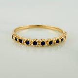 Anillo Churumbela 1.55gr / T7 3/4 / 2.2cm / Oro Amarillo 18K $