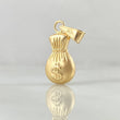 Dije Bolsa Dinero 0.75gr / 2cm / Oro 18K ©