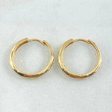 Candongas Yiss Corazones 2.45gr / 1.7cm / Oro 18K