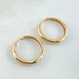 Candongas Yiss Corazones 2.45gr / 1.7cm / Oro 18K
