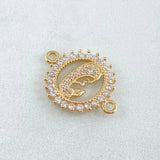 Herraje Virgen Maria 1.9gr / 2cm / Oro 18K