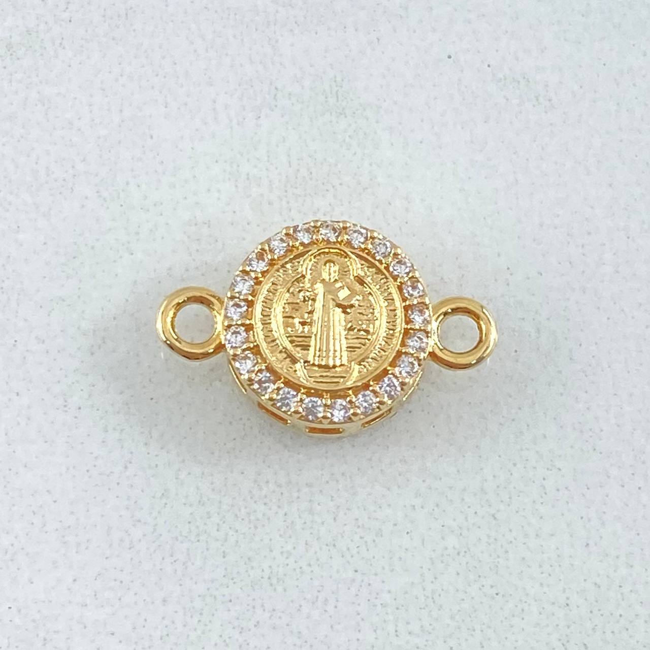 Herraje San Benito 1.7gr / 1.5cm / Oro 18K