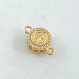 Herraje San Benito 1.7gr / 1.5cm / Oro 18K