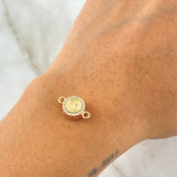 Herraje San Benito 1.7gr / 1.5cm / Oro 18K