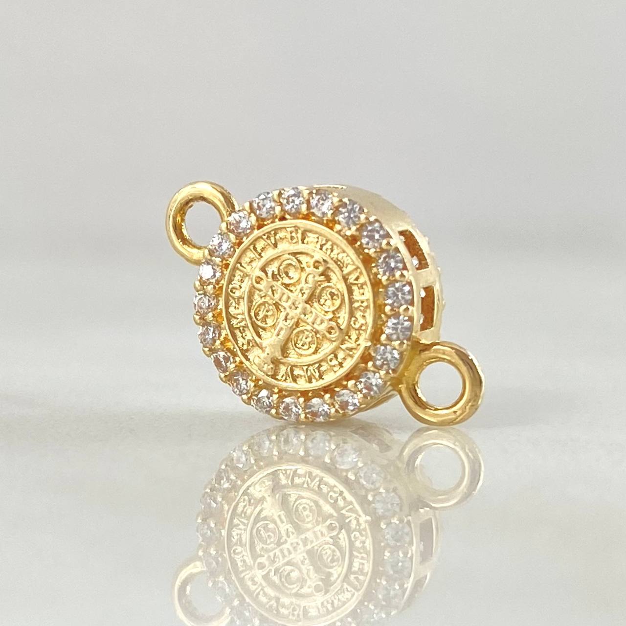 Herraje San Benito 1.7gr / 1.5cm / Oro 18K