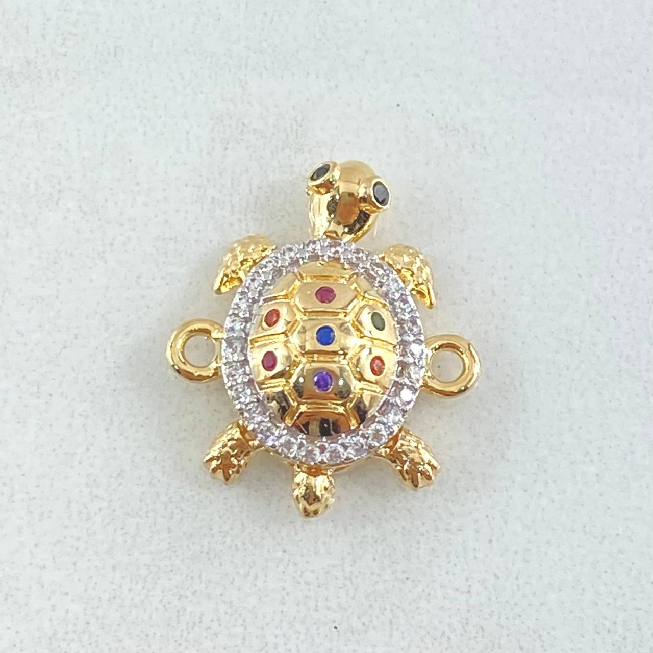 Herraje Tortuga Movil 2.6gr / 1.6cm / Oro 18K
