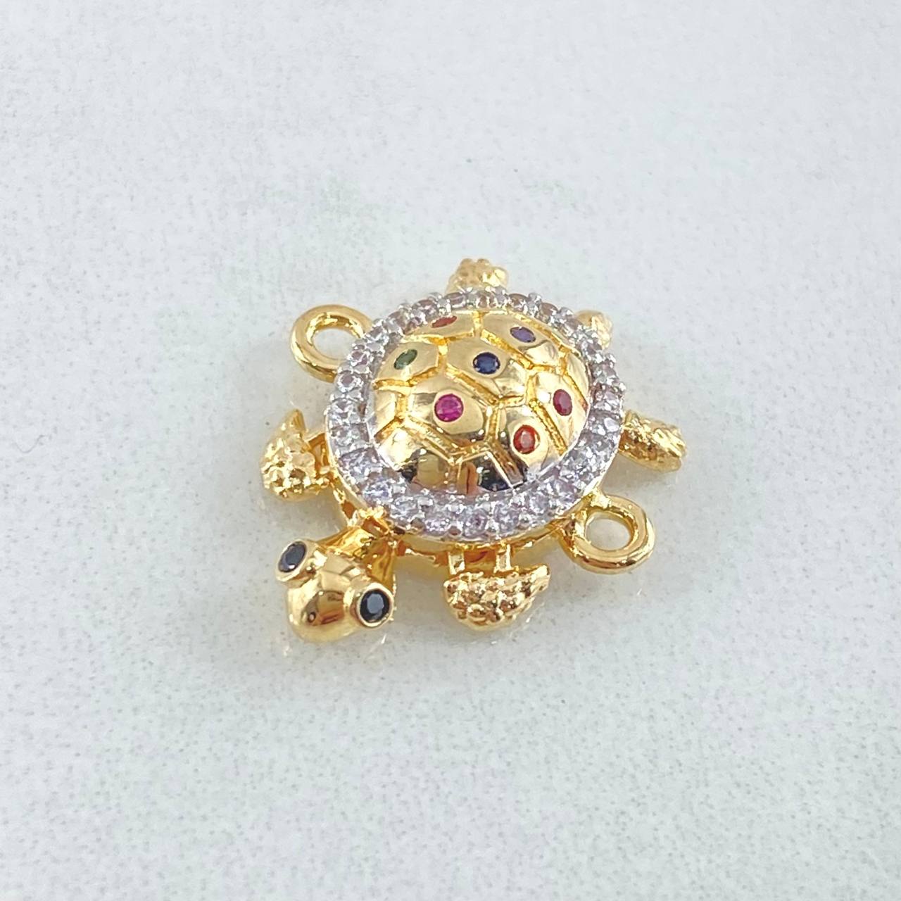 Herraje Tortuga Movil 2.6gr / 1.6cm / Oro 18K
