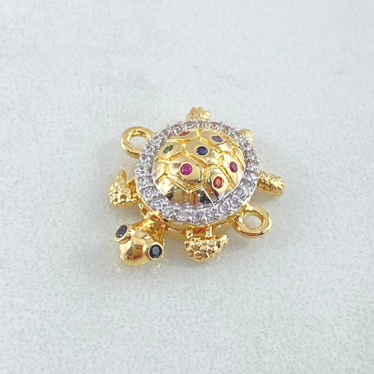 Herraje Tortuga Movil 2.6gr / 1.6cm / Oro 18K