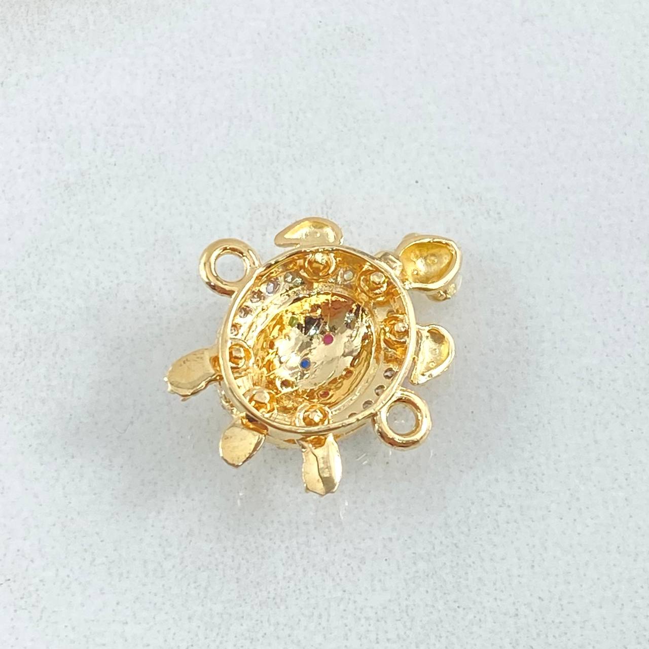 Herraje Tortuga Movil 2.6gr / 1.6cm / Oro 18K