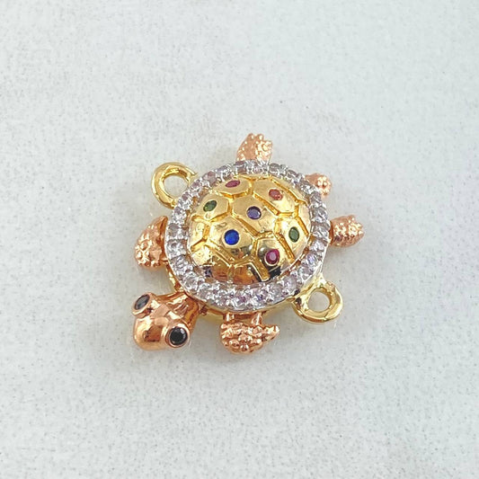 Herraje Tortuga Movil 2.6gr / 1.6cm / Oro 18K