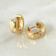 Candongas Lisas 3.85gr / 1.3cm / Oro 18K