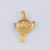 Dije Super Chica Verde 7.95gr / 4.8cm / Oro Amarillo 18K ©