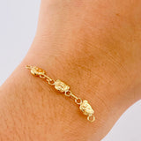 Herraje Retazo Oso 0.85 g / 4.1 cm Oro Amarillo 18K
