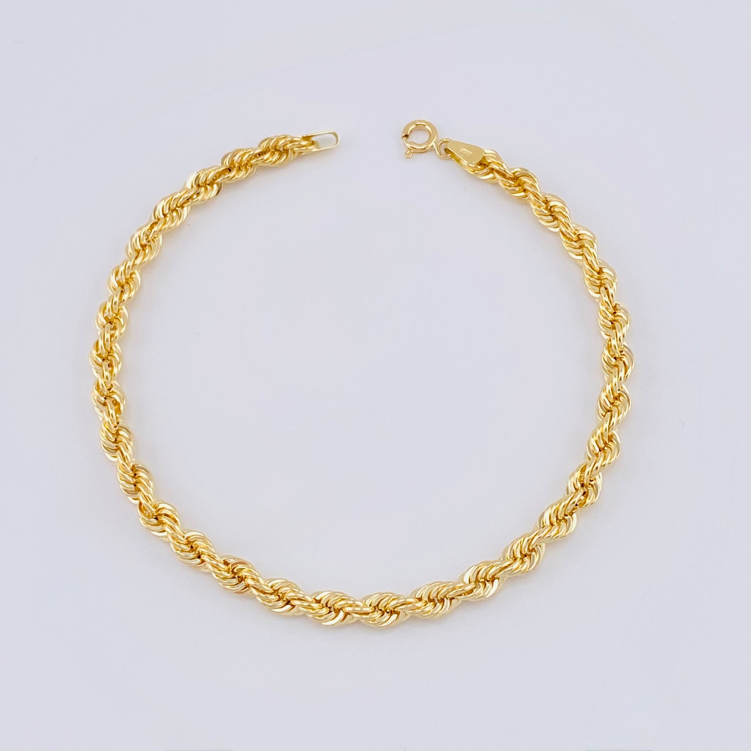 Pulso Lazo 4.75 g / 20.4 cm / 4.35 mm Oro Amarillo 18K