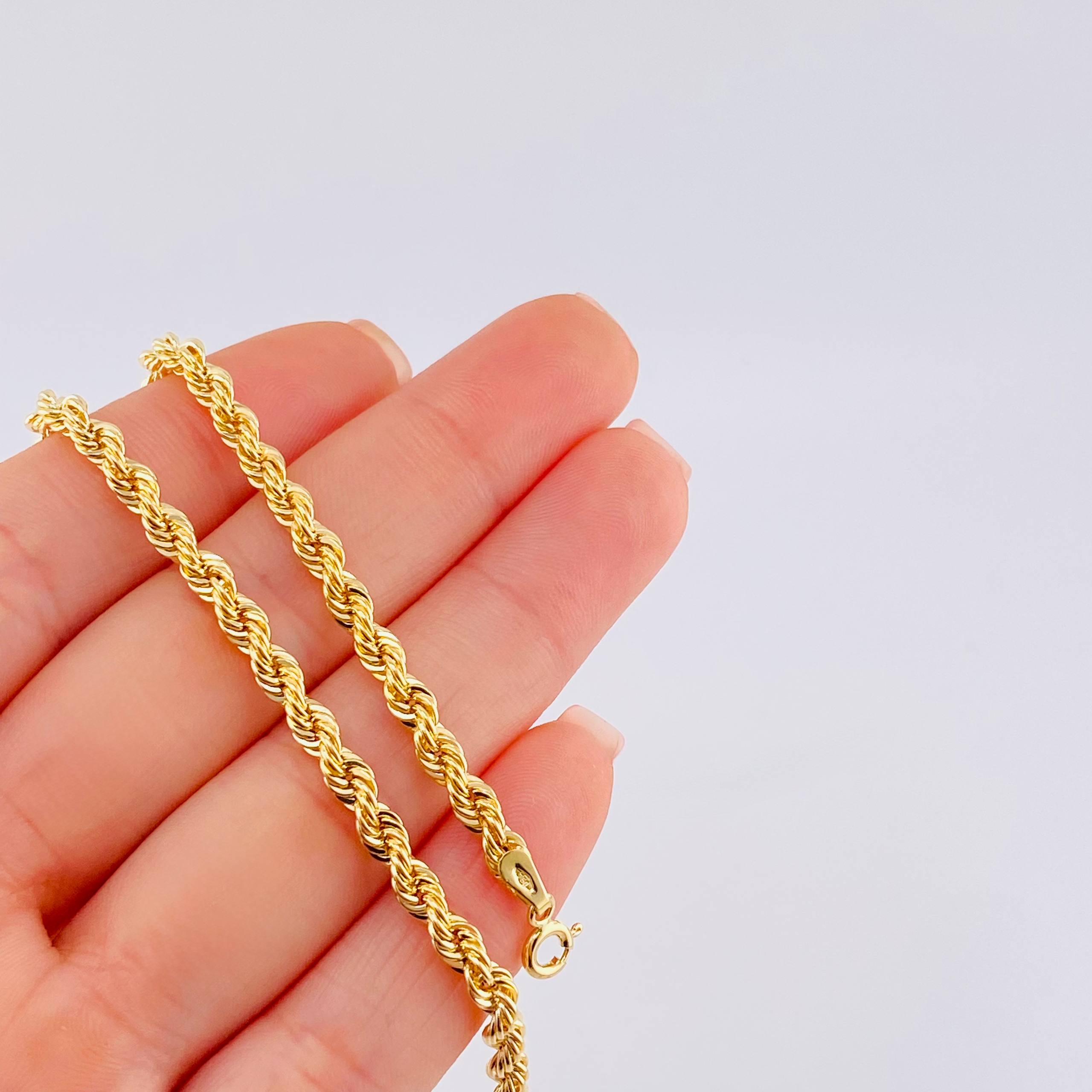 Pulso Lazo 3.8gr / 21cm / 3.8mm Oro Amarillo +3 18K ©