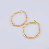 Candongas Lady 2.75 g / 3,1 cm Tres Oros 18K