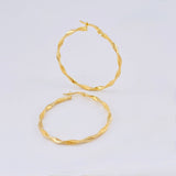 Candongas Asby 2.4 g / 4 cm Oro Amarillo 18K