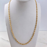 Cadena GC 5.7gr / 45cm / 3mm Oro Amarillo 18K &