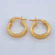 Candongas Tribal 1gr / 1.3cm / Oro Amarillo 18K $