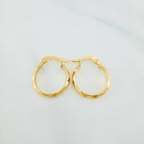 Candongas Nia 1.4 g / 2 cm Oro Amarillo 18K