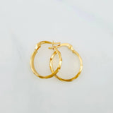 Candongas Nia 1.4 g / 2 cm Oro Amarillo 18K