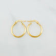 Candongas Clau 1.1 g / 2 cm Oro Amarillo 18K