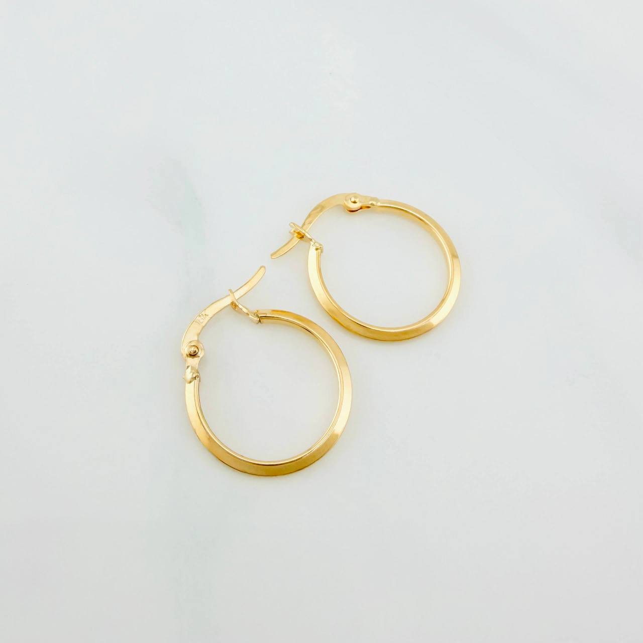 Candongas Clau 1 g / 2 cm Oro Amarillo 18K