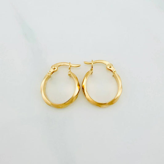 Candongas Nia 1 g / 1.5 cm Oro Amarillo 18K