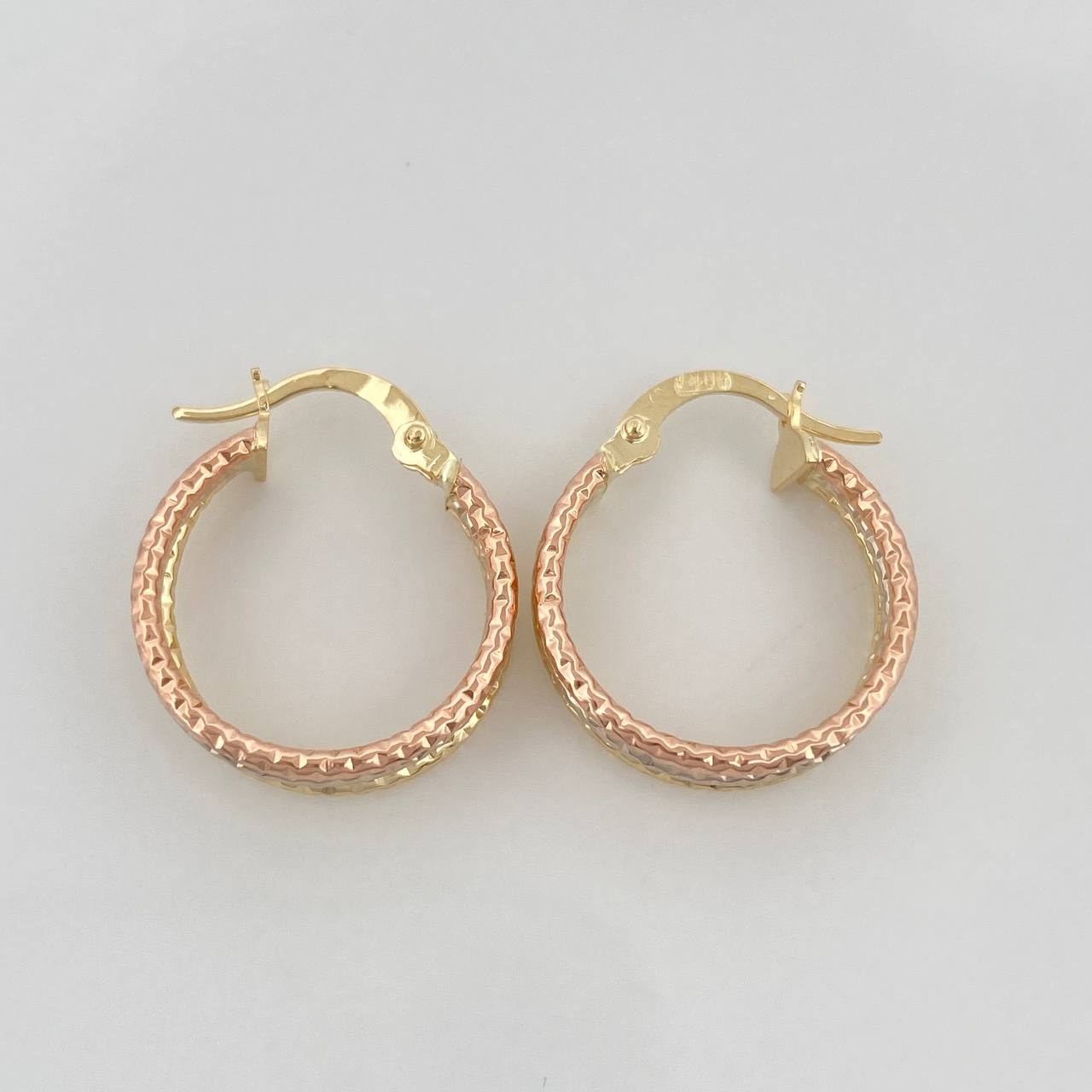 Candongas Daki 1.7 g / 2 cm Tres Oros 18K