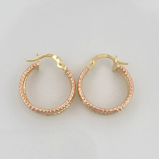 Candongas Daki 1.7 g / 2 cm Tres Oros 18K