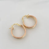 Candongas Daki 1.7 g / 2 cm Tres Oros 18K