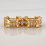 Candongas Bv 4.5 g / 1.5 cm Oro Amarillo 18K