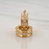 Candongas Bv 4.55 g / 1.5 cm Oro Amarillo 18K