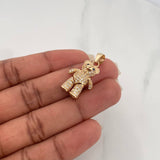 Dije Oso Articulado 4.7 g / 3 cm Oro Amarillo 18K