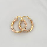 Candongas Heka 2 g / 2.2 cm Tres Oros 18K
