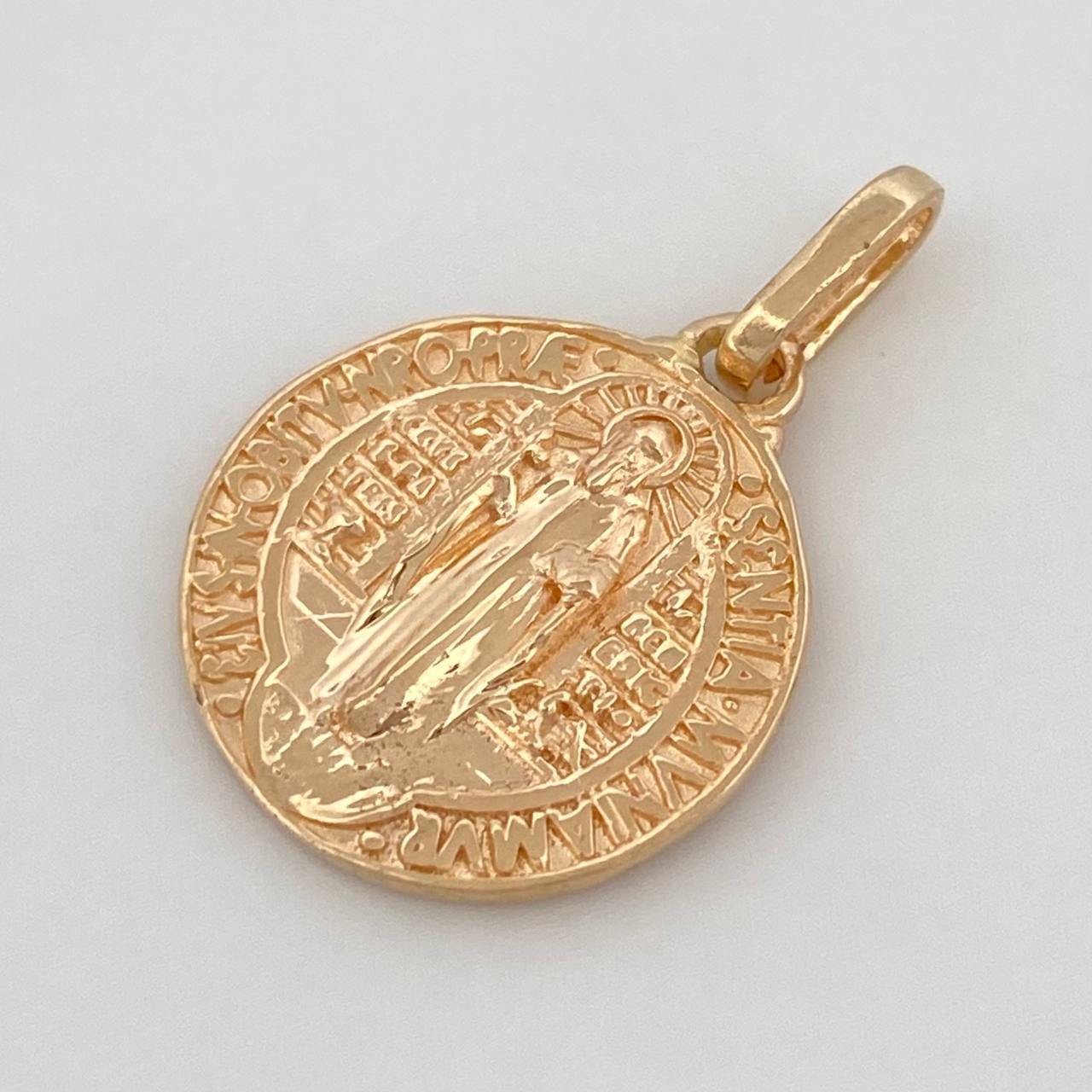 Dije San Benito 2.2 g / 2 cm Oro Amarillo 18K