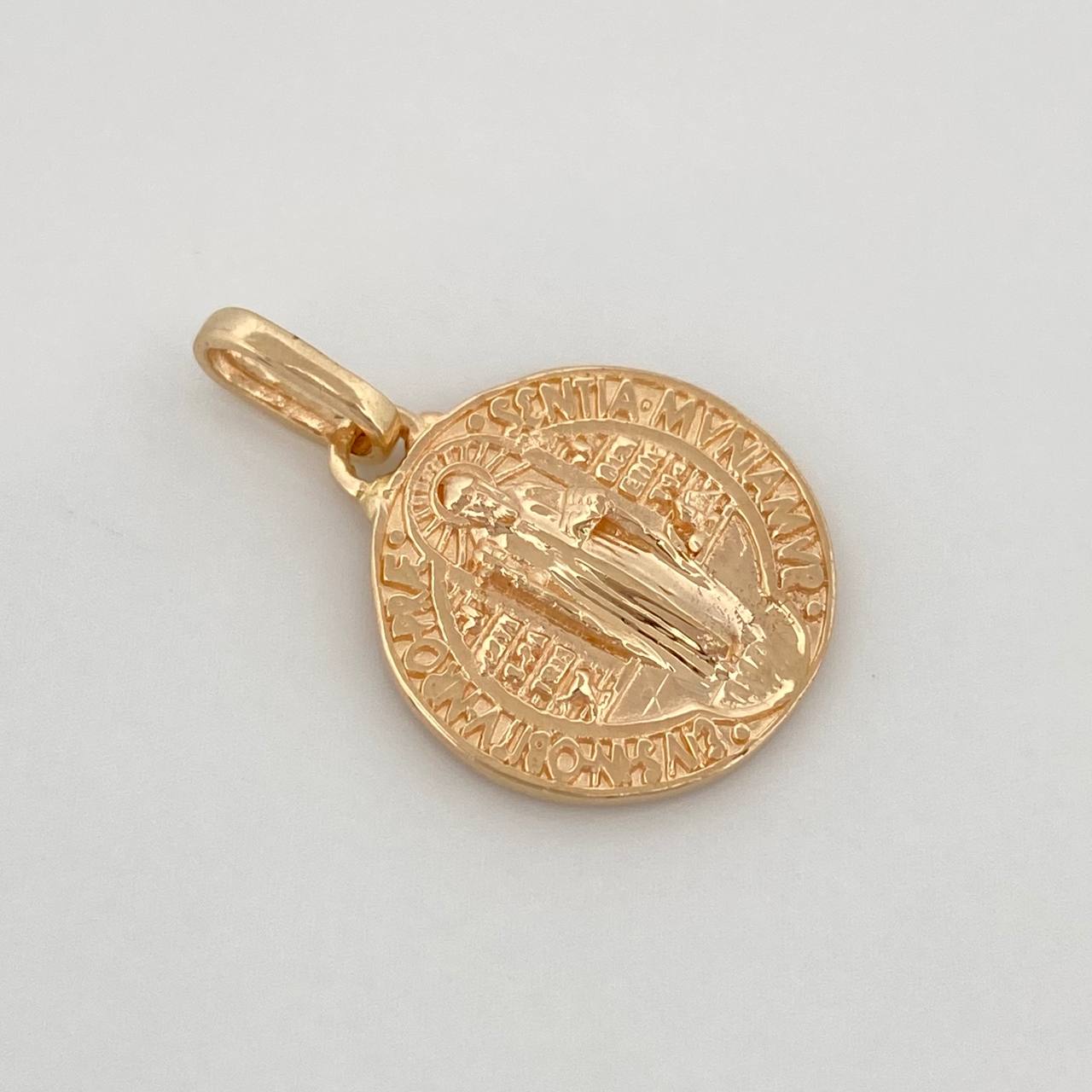 Dije San Benito 2.2 g / 2 cm Oro Amarillo 18K