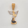 Dije San Miguel Arcangel 4.7 g / 4 cm Tres Oros 18K