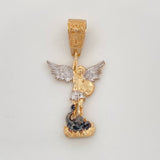 Dije San Miguel Arcangel 4.7 g / 4 cm Tres Oros 18K
